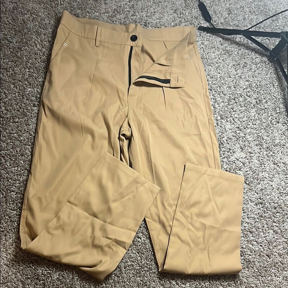 NFINITY Men's Beige Pants
